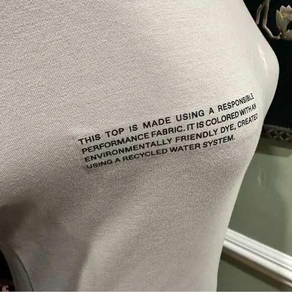 PANGAIA Long Sleeve Turtleneck Top – Size M - Picture 9 of 11